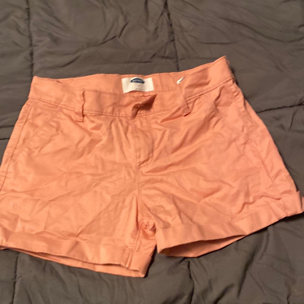 Old navy coral girls shorts